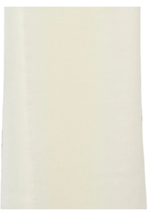 Bottega Veneta Pre-Owned fringed cashmere scarf - Neutrals