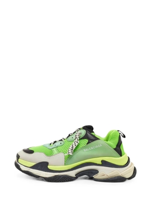 Balenciaga Pre-Owned Triple S lace-up sneakers - Green