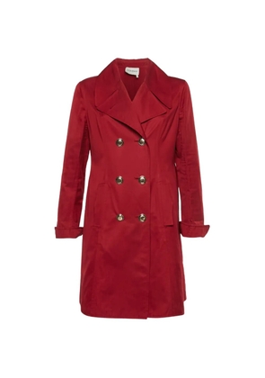 Saint Laurent Pre-Owned double-breasted trench coat - Red
