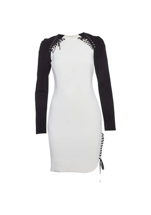 PUCCI Pre-Owned lace-up mini dress - White