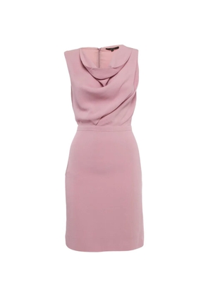 Gucci Pre-Owned cowl-neck mini dress - Pink