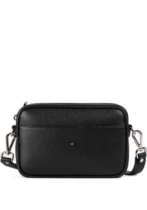 Doucal's leather messenger bag - Black