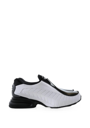 Comme des Garçons Homme Plus panelled slip-on sneakers - White