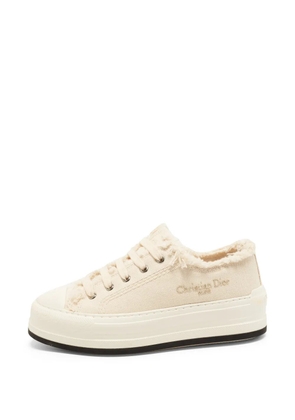 Christian Dior Pre-Owned Walk'n'Dior platform sneakers - Neutrals