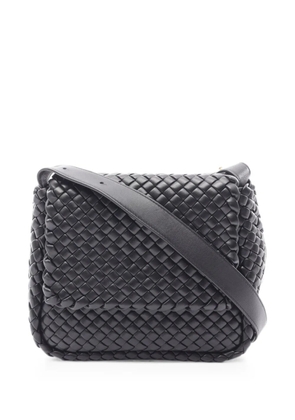 Bottega Veneta Pre-Owned 2010s Intrecciato Cobble shoulder bag - Black