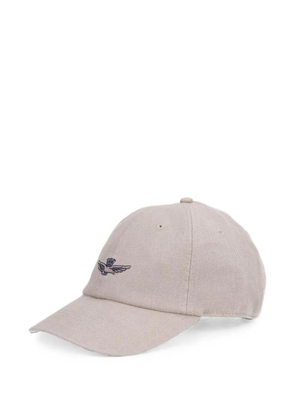 Aeronautica Militare logo-embroidered baseball cap - Neutrals