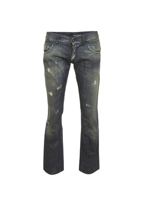Dolce & Gabbana Pre-Owned distressed denim jeans - Blue