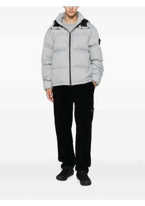 Stone Island Matt Ripstop Cordura hooded padded jacket - Grey