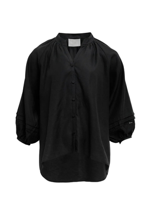 COR La Lune button-up blouse - Black