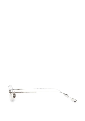 Kuboraum geometric-frame sunglasses - Silver
