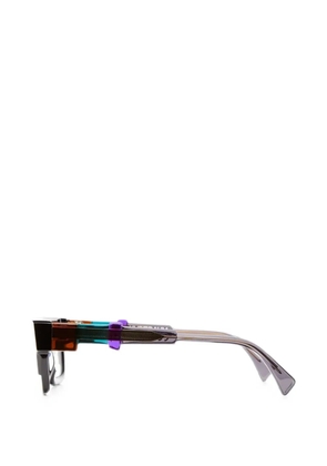 Kuboraum rectangle-frame glasses - Black