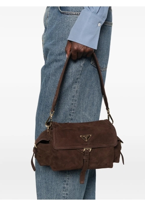 Prada medium Explore shoulder bag - Brown