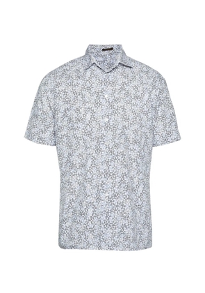 Louis Vuitton Pre-Owned floral-print short-sleeve shirt - White