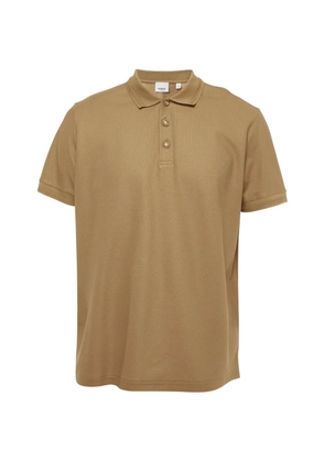 Burberry Pre-Owned pique polo T-shirt - Brown