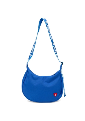 APEE™ by *A BATHING APE® heart-patch shoulder bag - Blue