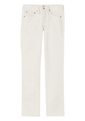 RE/DONE The Anderson mid-rise straight-leg jeans - Neutrals