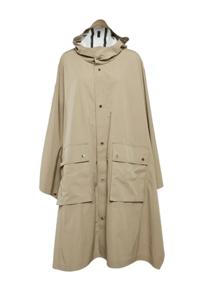 Emporio Armani Pre-Owned hooded coat - Green