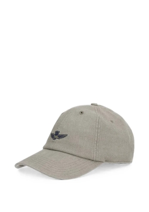 Aeronautica Militare logo-embroidered baseball cap - Grey