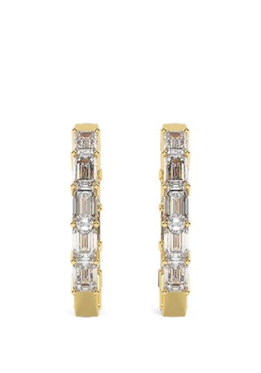 Diamond Essentials diamond hoop earrings - Gold