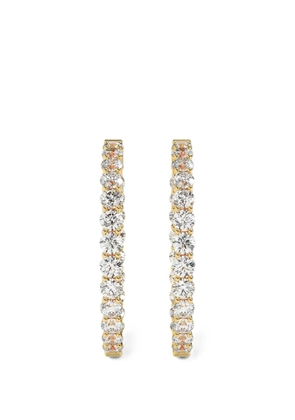 Diamond Essentials diamond hoop earrings - Gold