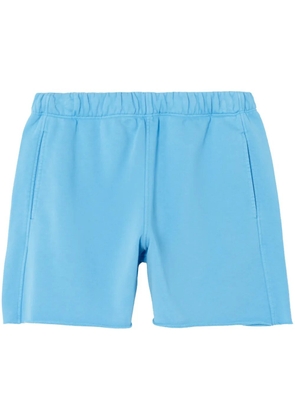 RE/DONE Boy cotton shorts - Blue