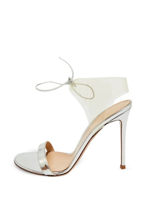 Gianvito Rossi ankle-strap heeled sandals - Silver