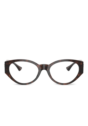Versace Eyewear Medusa Head cat-eye glasses - Brown