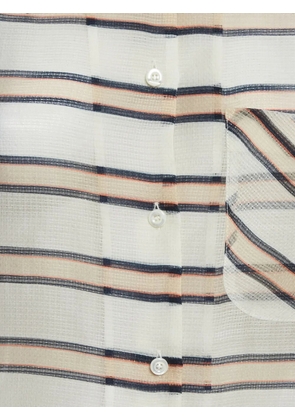 Fendi Pre-Owned striped shirt - White