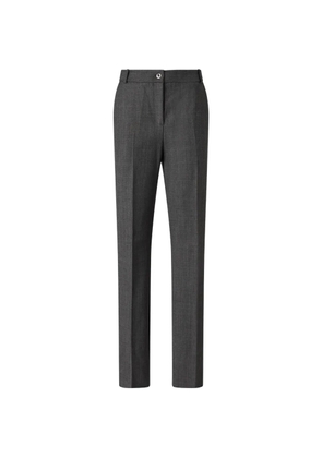 PINKO lace-patch trousers - Grey