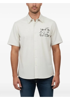 Louis Vuitton Pre-Owned LV logo short-sleeve shirt - Grey