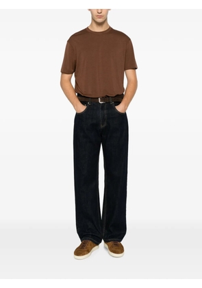 TOM FORD crew-neck short-sleeve T-shirt - Brown