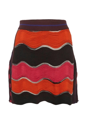 Missoni Pre-Owned knitted mini skirt - Brown
