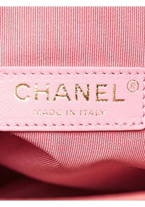CHANEL Pre-Owned 2018-2019 medium 31 quilted tote bag - Pink