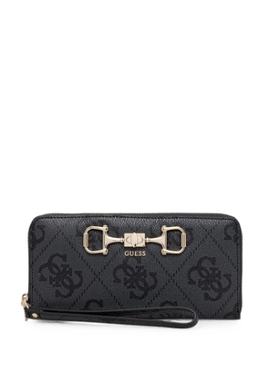 GUESS USA logo-print wallet - Grey