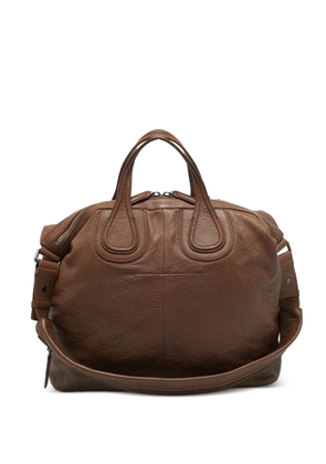 Givenchy Pre-Owned Nightingale leather satchel - Brown