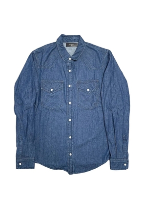 AMIRI western-style button-up shirt - Blue