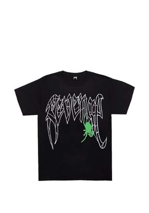 Revenge Green Spider Arch T-shirt - Black