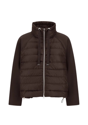 Herno Resort quilted drawstring-collar jacket - Brown