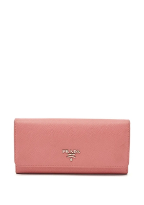 Prada Pre-Owned Saffiano Lux leather wallet - Pink