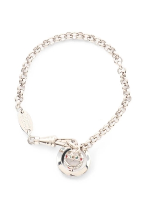 Vivienne Westwood Pre-Owned 2020s Petite Orb rhinestone bracelet - Silver