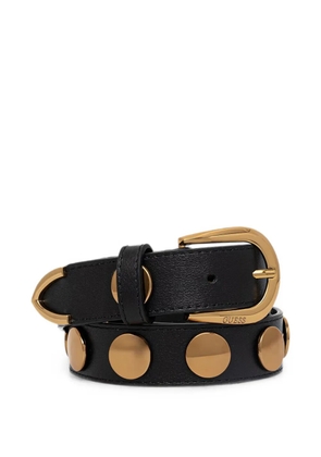 GUESS USA stud-embellished leather belt - Black