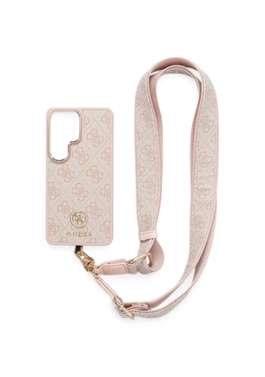GUESS USA Samsung Galaxy S26 Ultra logo-print strap phone case - Pink