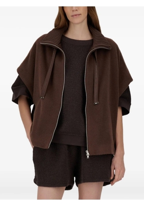 Herno boat-neck sweater - Brown