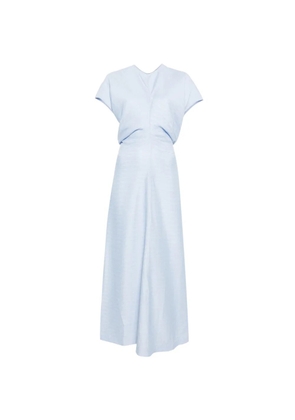 TOTEME slouch-waist maxi dress - Blue