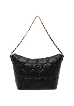 APEE™ by *A BATHING APE® heart-quilted shoulder bag - Black