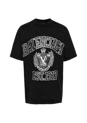 Balenciaga logo-print T-shirt - Black