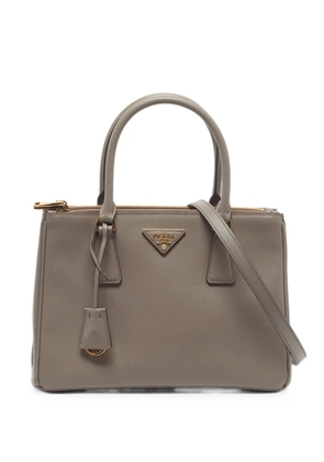 Prada Pre-Owned medium Galleria Saffiano-leather tote bag - Neutrals