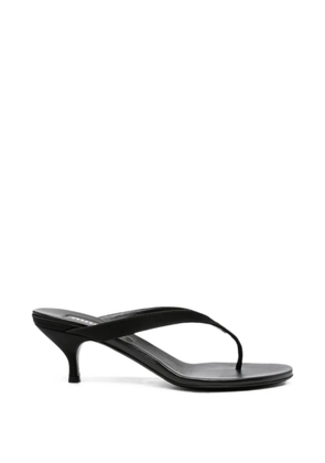 Miu Miu thong-strap kitten-heel sandals - Black
