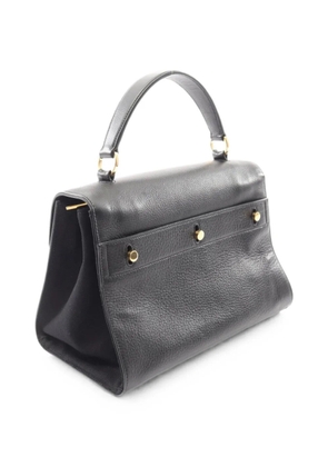 Saint Laurent Pre-Owned 2010s Muse leather tote bag - Black