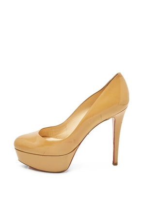 Christian Louboutin Pre-Owned Bianca platform pumps - Neutrals